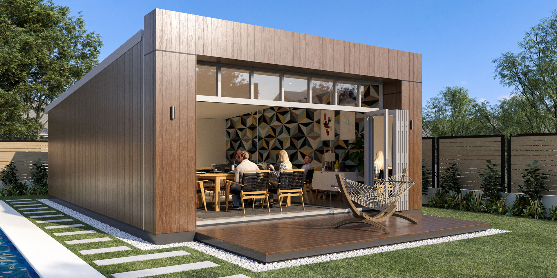 The Bisque hybrid home by mygen homes